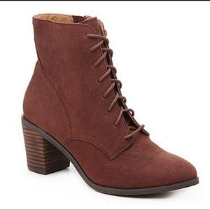 Lucky Brand Lace Up Persee Bootie